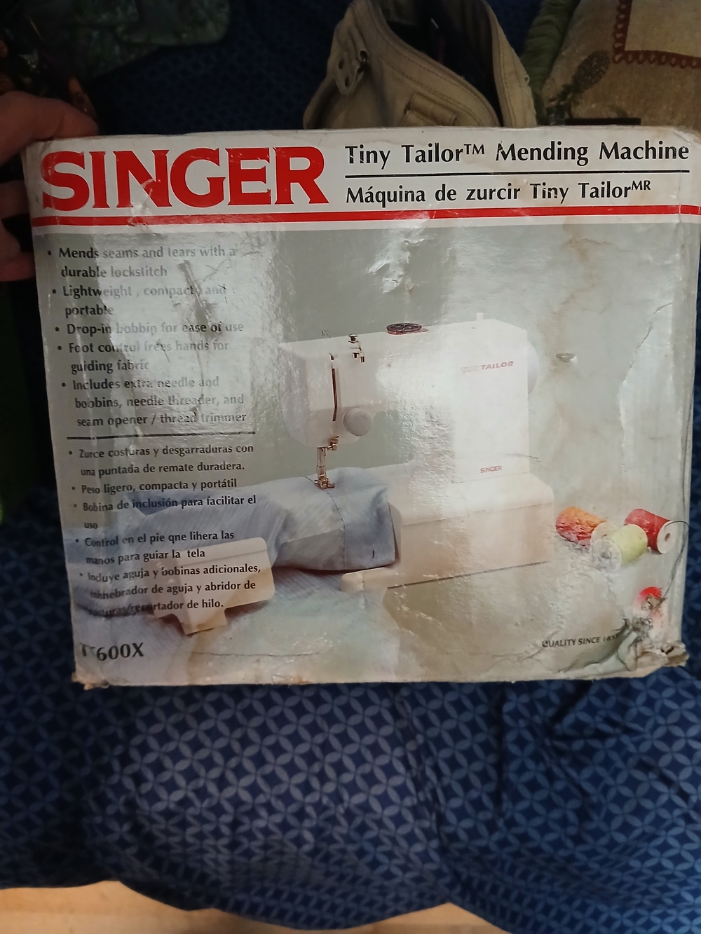 SINGER Tiny Tailor Mending Machine - White